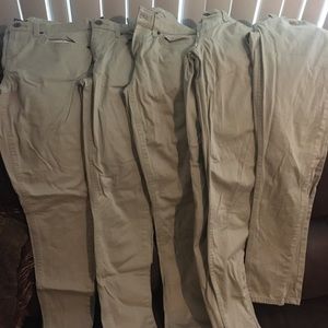 Arizona khaki uniform pants